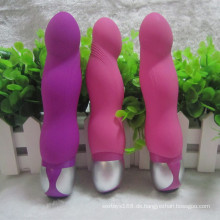 Vagina Silikon Vibratoren Sex Produkt für Frau Injo-Zd036